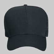 OTTO CAP 6 Panel Mid Profile Mesh Back Trucker Hat