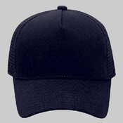 OTTO CAP 5 Panel Mid Profile Mesh Back Trucker Hat