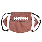 Football Drawstring Bag