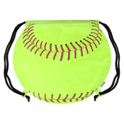 Softball Drawstring Bag