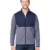 Men's Venture Heathered Stripe Hybrid Jacket