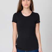 6321 Sheer Jersey Cap Sleeve T-Shirt