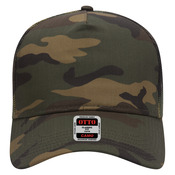 OTTO CAP Camouflage 5 Panel Mid Crown Mesh Back Trucker Hat