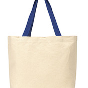 Colored Handle Tote