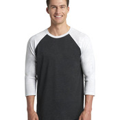 Unisex Triblend 3/4-Sleeve Raglan