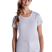 Ladies' Short-Sleeve Triblend Crew