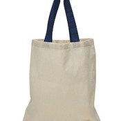 Contrasting Handles Tote