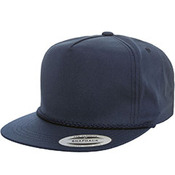 Poplin Golf Snapback Cap