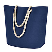 Polyester Canvas Rope Tote