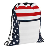 Patriotic Drawstring Bag