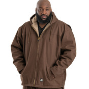 Men's Heartland Washed Duck Hooded Work Coat