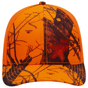 OTTO CAP Mossy Oak Camouflage Superior Polyester Twill 6 Panel Low Profile Mesh Back Baseball Cap