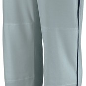 Youth Open Bottom Piped Baseball Pant