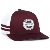 Low-Profile Stripe Trucker Cap