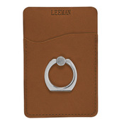 Tuscany™ Card Holder With Metal Ring Phone Stand