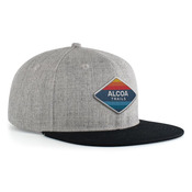 Wool Blend Heather Snapback Cap