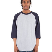 Unisex Three-Quarter Sleeve Raglan T-Shirt