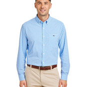 Men's On-The-Go Nylon Gingham Shirt