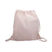 Cotton Canvas Drawstring Backpack