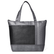 Hexagon Pattern Non-Woven Cooler Tote Bag